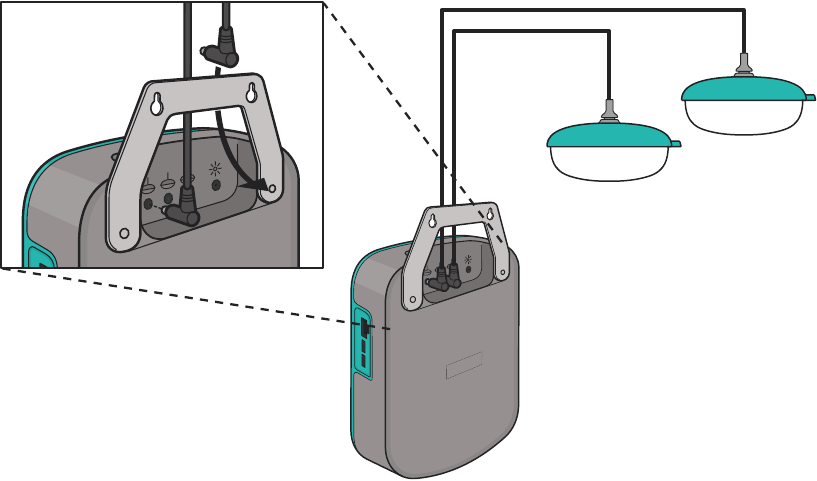 Conectar Luces Colgantes