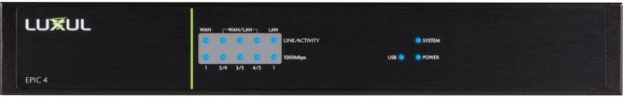 Guía de instalación rápida del router Gigabit Multi-WAN Luxul Epic 4 ...