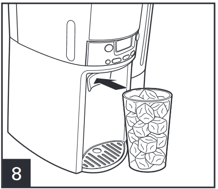 Para preparar caf&eacute; helado - Paso 7
