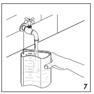 Imagen del llenado del tanque de agua