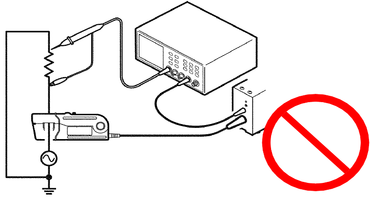 Usage Notes - Wrong Connection (Notas de uso - Conexi&oacute;n incorrecta)