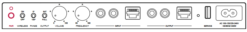 EMPAREJAR SU SUBWOOFER