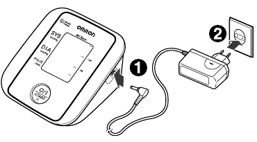 Uso del adaptador de CA opcional