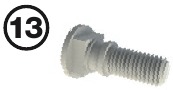 Tornillos de la placa posterior Intel