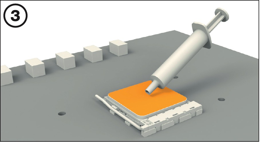 AMD: AM5/AM4 - Extender la pasta t&eacute;rmica
