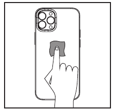 Limpiar la superficie del tel&eacute;fono inteligente
