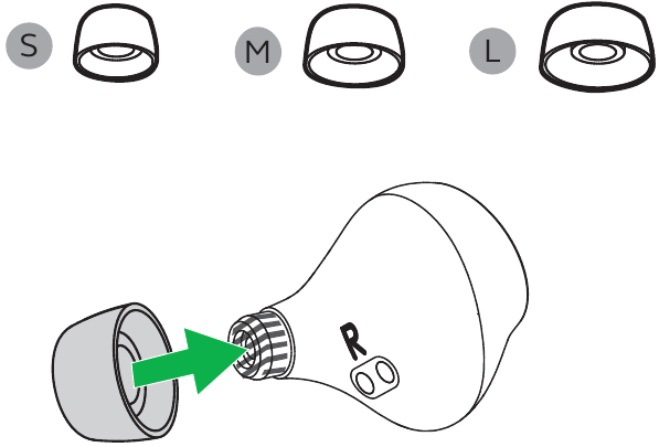 Cambio de EarGels