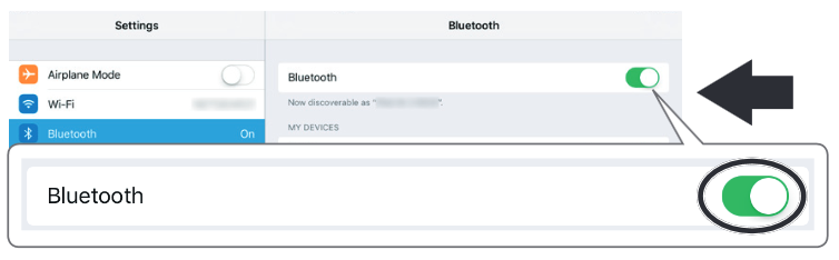 Si no puede conectarse a trav&eacute;s de Bluetooth - Paso 3