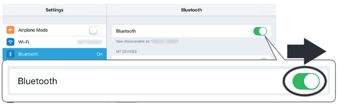 Consejos para conectarse a trav&eacute;s de Bluetooth - Paso 1
