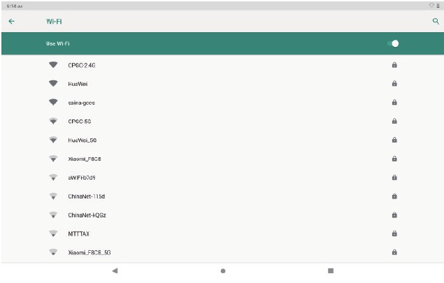 CONECTARSE A UNA RED Wi-Fi - Paso 1