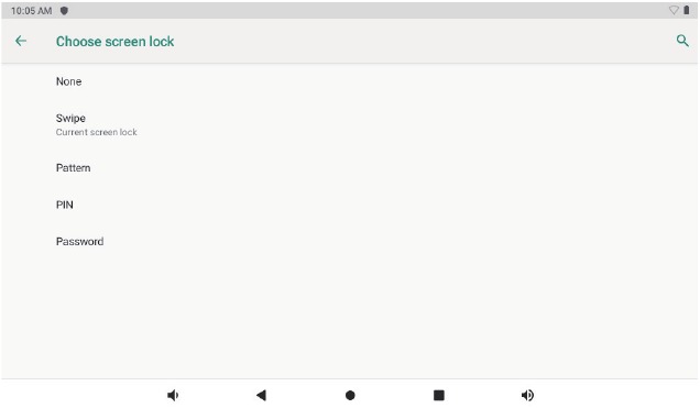 Empezando - Configurar un bloqueo de pantalla