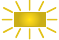 LED amarillo parpadeante