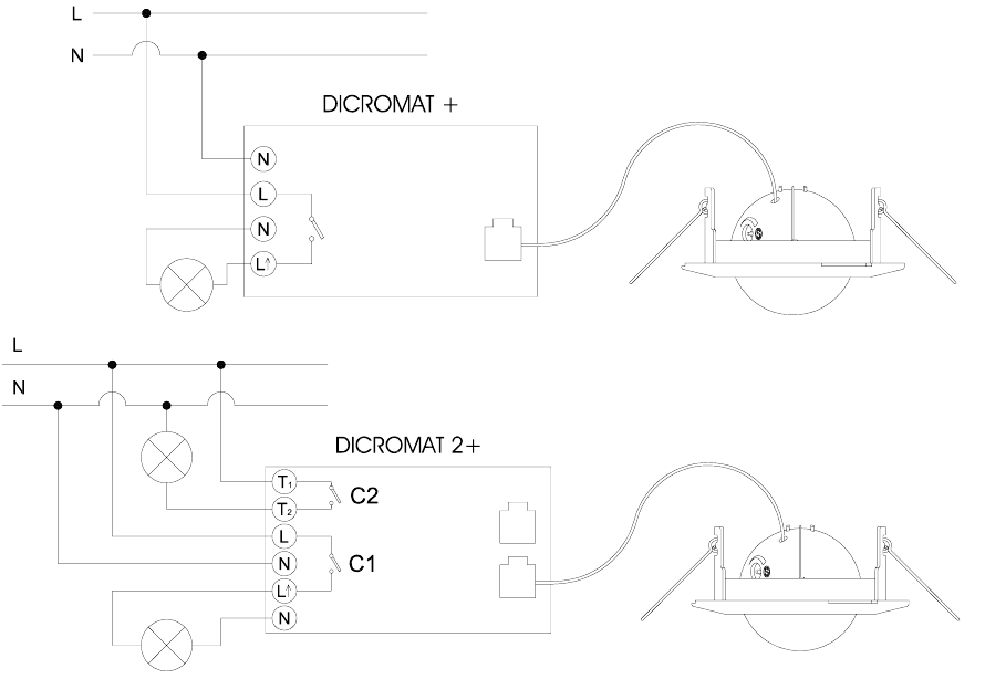DIAGRAMAS DEL MONTAJE