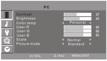 AJUSTES DE PC