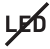 El LED no se detecta