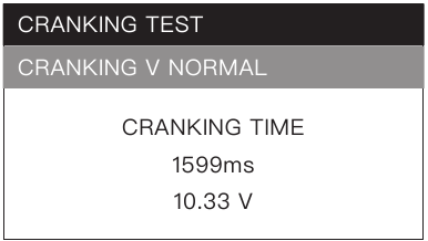 Prueba de arranque (12V y 24V) - Paso 3