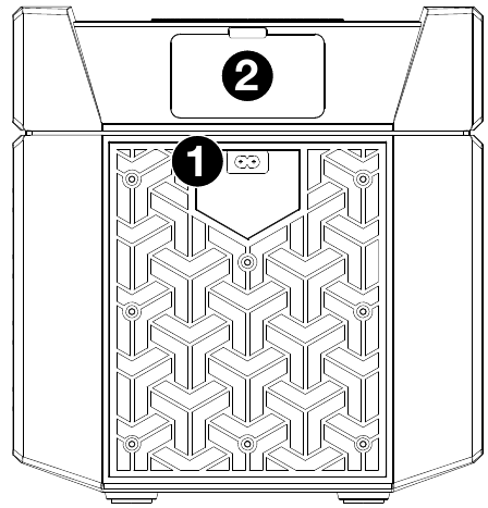 Panel trasero