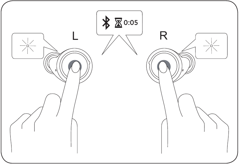 Emparejamiento por Bluetooth - Paso 1
