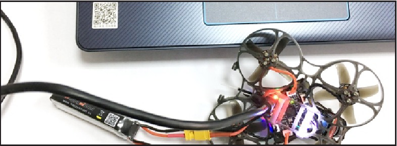 Verificaci&oacute;n de ESC y flasheo de firmware - Paso 1