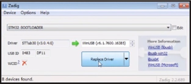 Actualizaci&oacute;n del firmware del controlador de vuelo