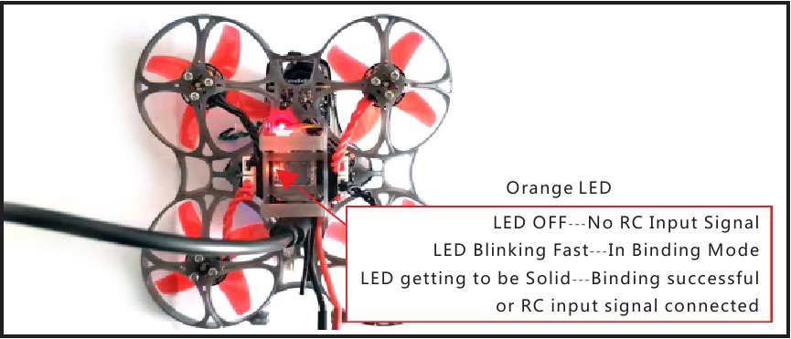 Mobula7 HD brushless whoop Racing Drone versi&oacute;n DSMX/DSM2
