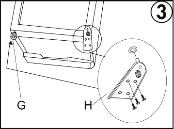 INSTRUCCIONES PARA INVERTIR LA PUERTA - Paso 3