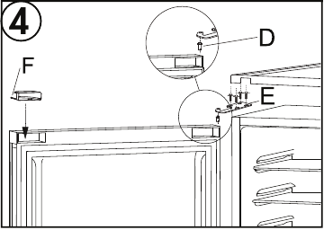 INSTRUCCIONES PARA INVERTIR LA PUERTA - Paso 4