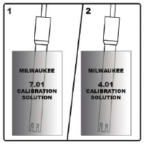 Ajuste del trimmer de calibraci&oacute;n de pH7