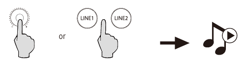 Entrada de fuente de audio - Entrada de l&iacute;nea (Line In Input)