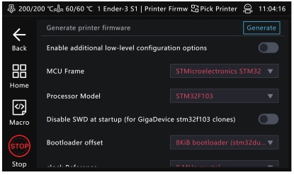 Proceso de configuraci&oacute;n de la impresora definido por el usuario