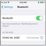 Ajustes de Bluetooth