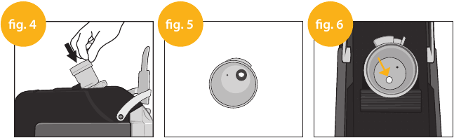 Montaje del juego de cartucho y panel K-Cup - Paso 2