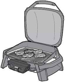 Configuraci&oacute;n para asar a la parrilla directamente