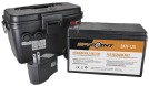 Kit de bater&iacute;a, cargador y carcasa de 12 V