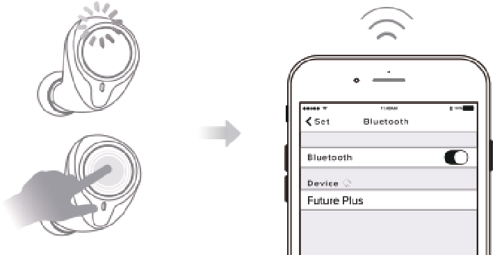 Emparejamiento - Tel&eacute;fonos m&oacute;viles y auriculares