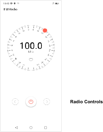 Abrir la radio FM