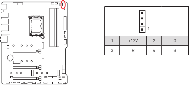 JRGB1: Conector LED RGB