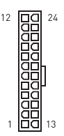 Conector de alimentaci&oacute;n ATX_PWR1