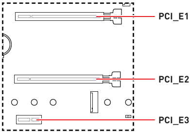PCI_E1~3: Ranuras de expansi&oacute;n PCIe