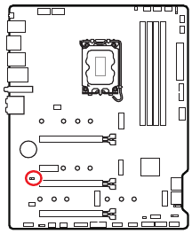 Jumper para Borrar CMOS (Restablecer BIOS)
