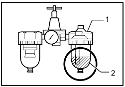Aceitador y aceite neum&aacute;tico de la grapadora