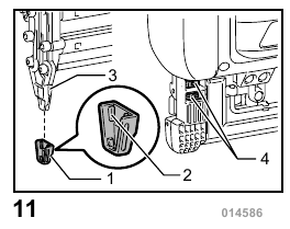 Adaptador de nariz, Protuberancia, Placa central, Soporte