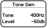 Men&uacute; Generador de tono