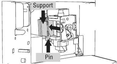Limpieza del infusor - Paso 1