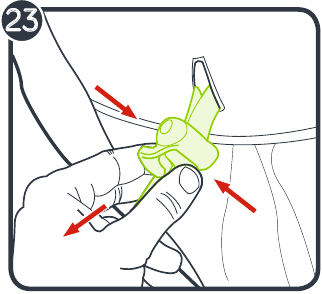 RECLINAR EL ASIENTO - Paso 1