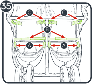 EXTRACCI&Oacute;N DE LA ALMOHADILLA DEL ASIENTO - Paso 1