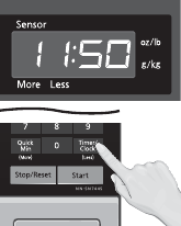 Imagen del reloj ajustado