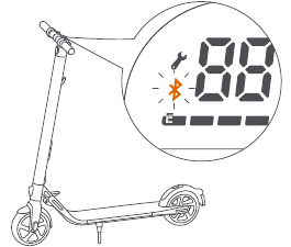 El icono de Bluetooth parpadea
