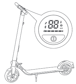 Enciende el scooter y verifica el nivel de energ&iacute;a