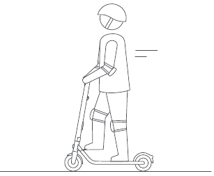 No pisar el pedal de plegado